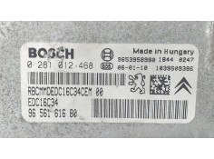 Recambio de centralita motor uce para citroën xsara picasso 1.6 hdi 90 exclusive plus referencia OEM IAM 9656161680 70963 R 2