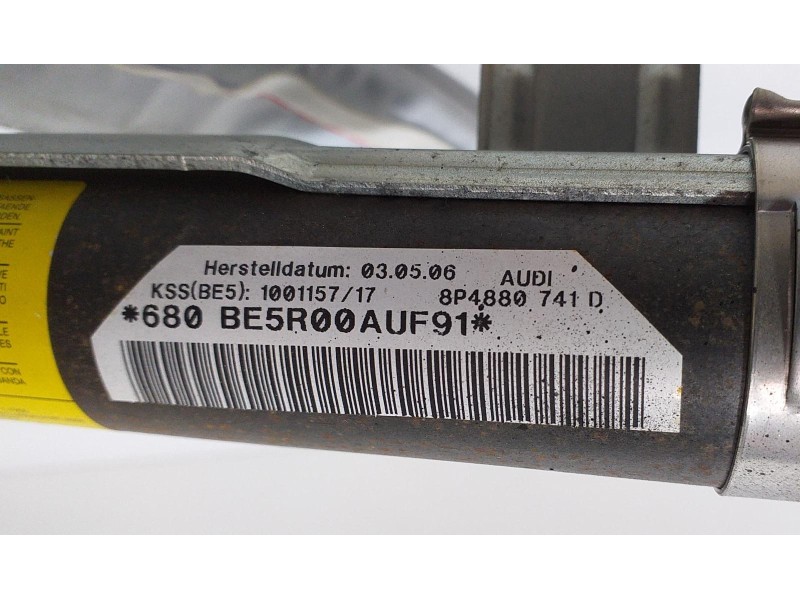 Recambio de airbag cortina delantero izquierdo para audi a3 sportback (8p) 1.6 ambiente referencia OEM IAM 8P4880741D 62398 