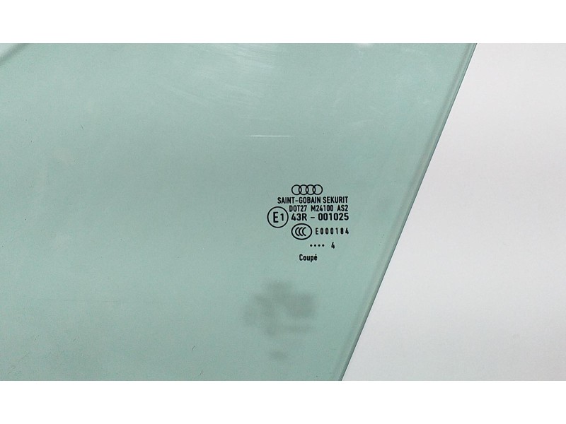 Recambio de luna custodia delantera izquierda para audi tt (8n3/8n9) 3.2 quattro coupe referencia OEM IAM BHE 62410 