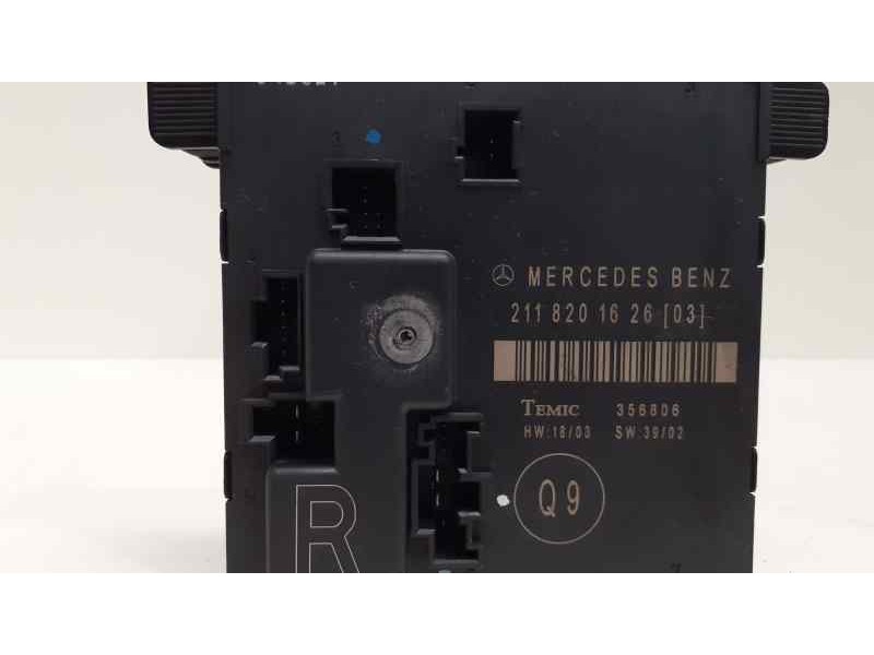 Recambio de modulo electronico para mercedes-benz clase e (w211) berlina 2.6 cat referencia OEM IAM 2118201626 38172 