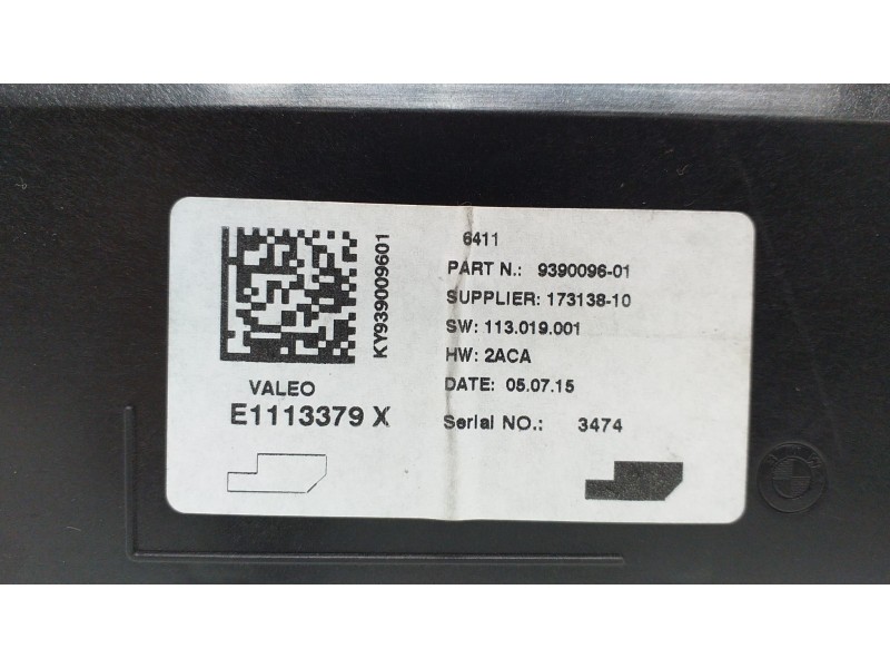 Recambio de modulo electronico para bmw serie 3 touring (f31) 318d referencia OEM IAM 9390096 50827 