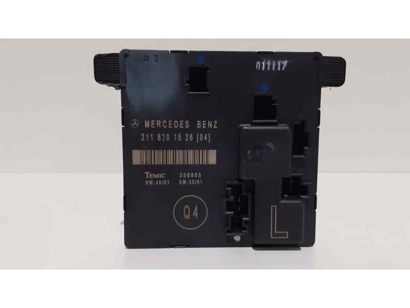 Recambio de modulo electronico para mercedes-benz clase e (w211) berlina 2.6 cat referencia OEM IAM 2118201526 38174 