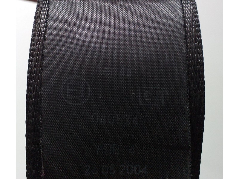 Recambio de cinturon seguridad trasero derecho para volkswagen golf v berlina (1k1) highline referencia OEM IAM 1K6857806D 62433