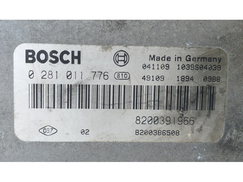 Recambio de centralita motor uce para renault scenic ii confort dynamique referencia OEM IAM 8200391966 71067 R