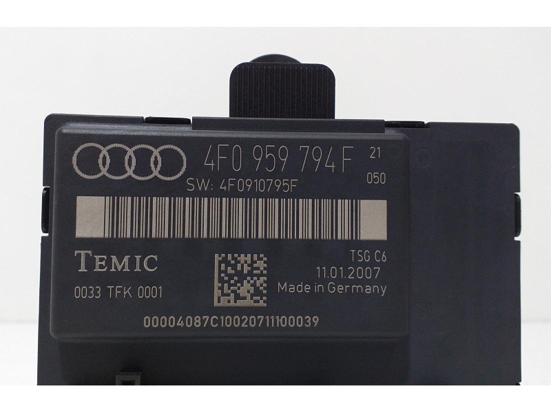 Recambio de modulo confort para audi a6 berlina (4f2) 2.7 tdi referencia OEM IAM 4F0959794F 62443  Recambio de modulo confort para audi a6 berlina (4f2) 2.7 tdi referencia OEM IAM 4F0959794F 62443