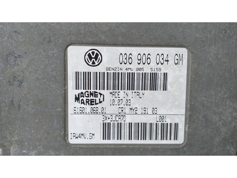 Recambio de centralita motor uce para seat ibiza (6l1) cool referencia OEM IAM 036906034GM 71084 R