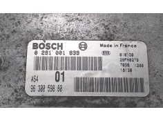 Recambio de centralita motor uce para citroën saxo 1.5 d furio referencia OEM IAM 9630059880 71087 R 2