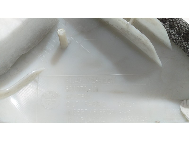 Recambio de molduras delanteras para bmw serie 3 touring (f31) 318d referencia OEM IAM 51437296016 50873 