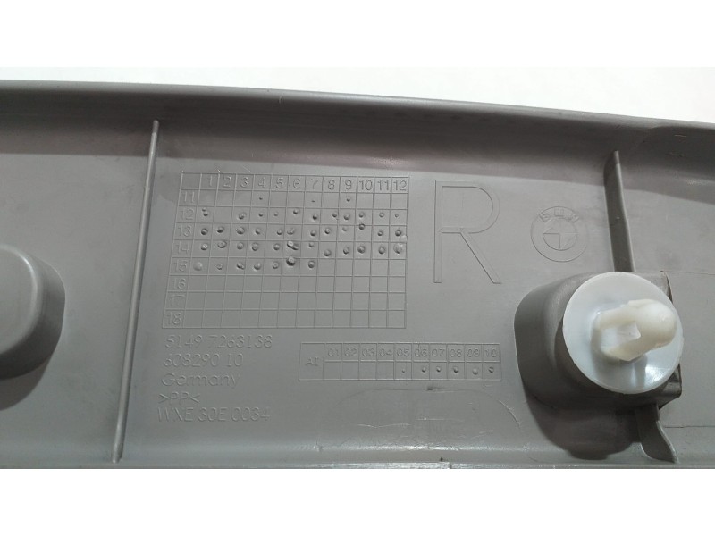 Recambio de molduras traseras para bmw serie 3 touring (f31) 318d referencia OEM IAM 51497263138 50876 