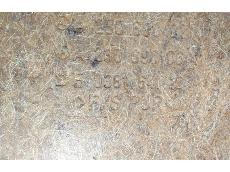 Recambio de molduras traseras para mercedes-benz clase sl (w230) roadster 500 (230.475) referencia OEM IAM A2306900241 50962 