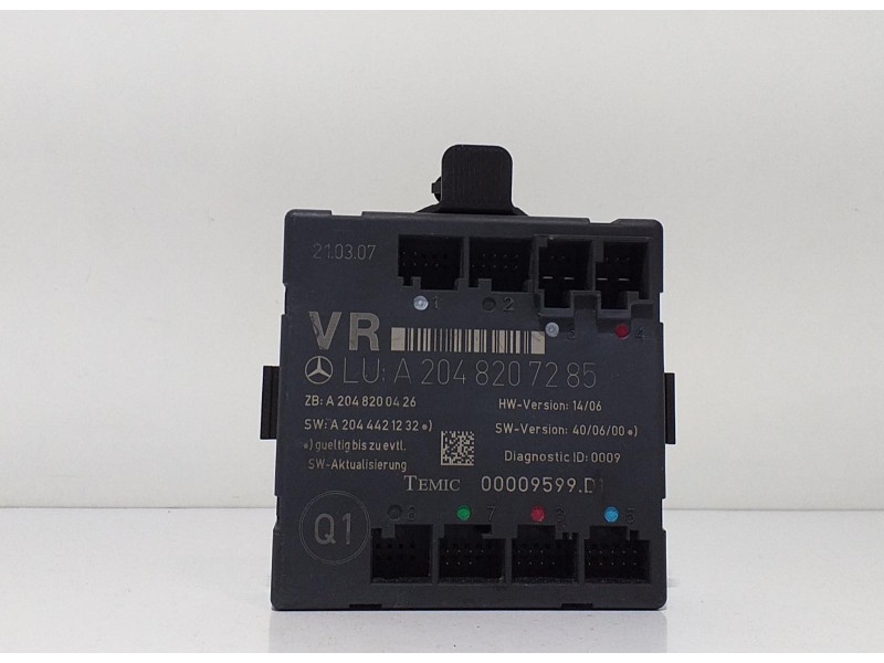Recambio de modulo electronico para mercedes-benz clase c (w204) berlina c 220 cdi (204.008) referencia OEM IAM A2048207285 6257