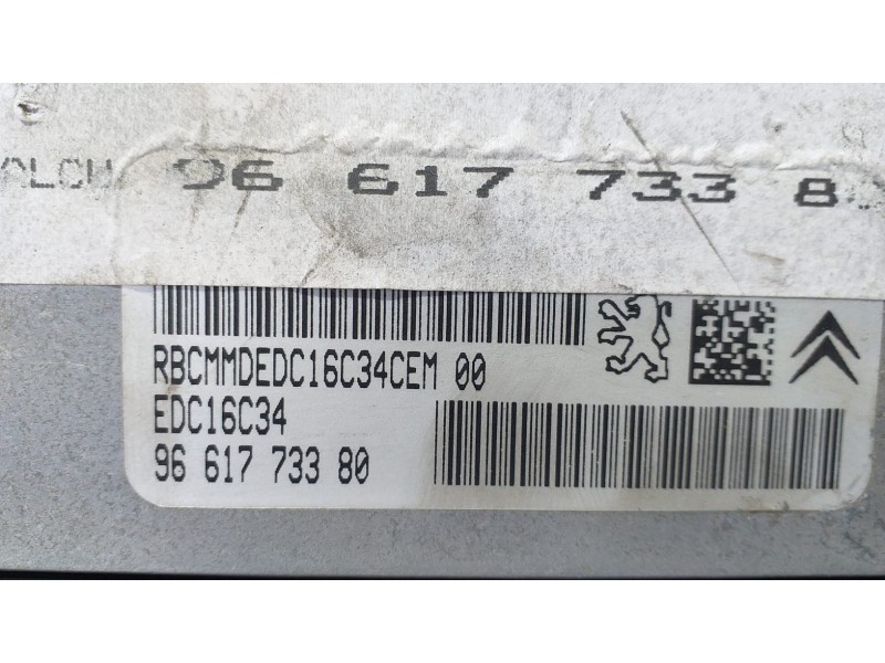 Recambio de centralita motor uce para citroën c4 berlina cool referencia OEM IAM 9661773380 71214 R Recambio de centralita motor uce para citroën c4 berlina cool referencia OEM IAM 9661773380 71214 R
