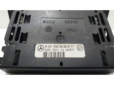 Recambio de pantalla multifuncion para mercedes-benz clase sl (w230) roadster 500 (230.475) referencia OEM IAM A0015420823 50973 2