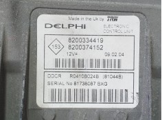 Recambio de centralita motor uce para renault scenic ii authentique referencia OEM IAM 8200334419 71232 R 2