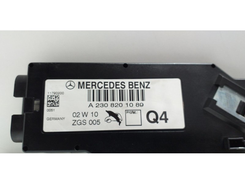 Recambio de modulo electronico para mercedes-benz clase sl (w230) roadster 500 (230.475) referencia OEM IAM A2308201089 50979 