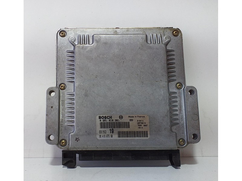 Recambio de centralita motor uce para peugeot 406 berlina (s1/s2) srdt referencia OEM IAM 9641607680 71254 R