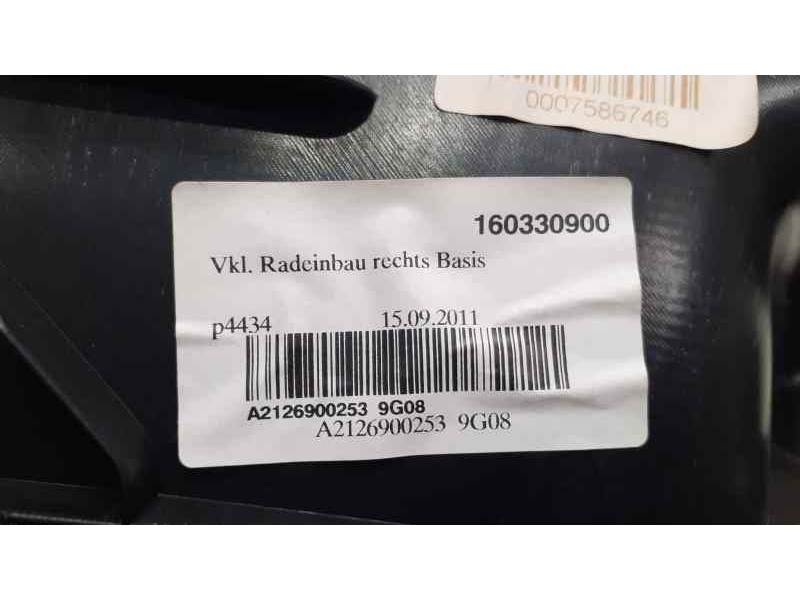 Recambio de juego tapizados / cartoneras para mercedes-benz clase e (w212) familiar 220 cdi blueefficiency (212.202) referencia 
