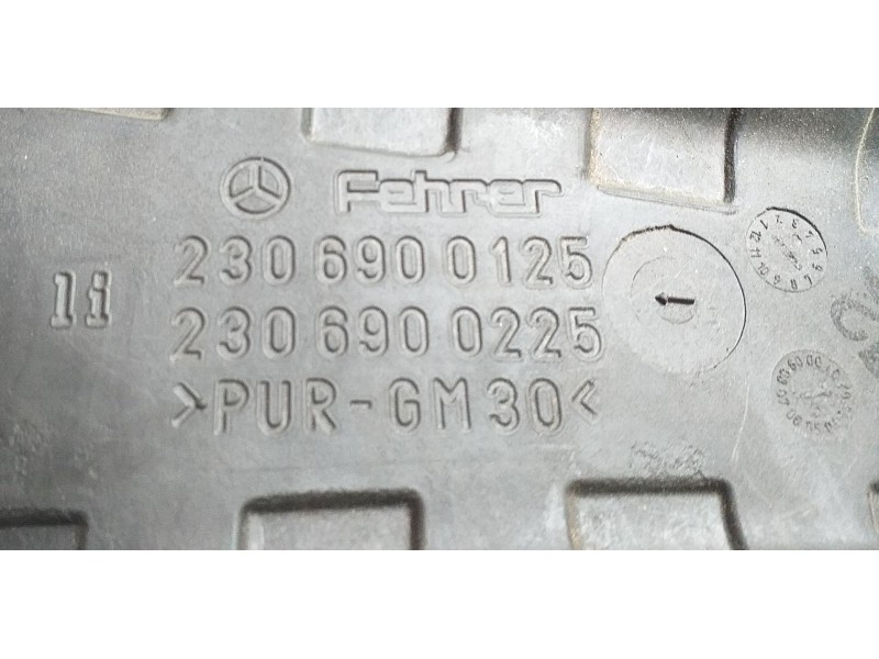 Recambio de molduras delanteras para mercedes-benz clase sl (w230) roadster 500 (230.475) referencia OEM IAM 2306900125 51039 