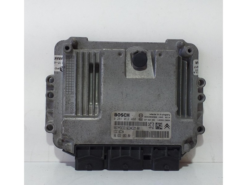 Recambio de centralita motor uce para citroën xsara picasso 1.6 hdi 90 sx referencia OEM IAM 9663268380 71331 R