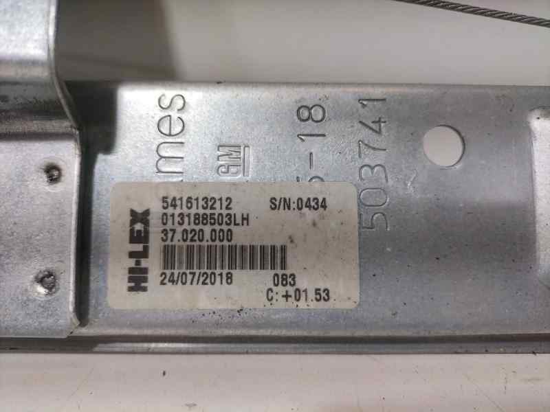 Recambio de elevalunas trasero izquierdo para opel corsa e selective pro referencia OEM IAM 013188503 84883 
