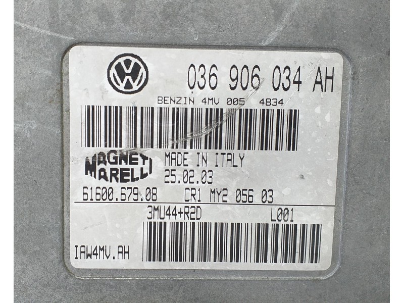 Recambio de centralita motor uce para seat ibiza (6l1) signo referencia OEM IAM 036906034AH 71340 R
