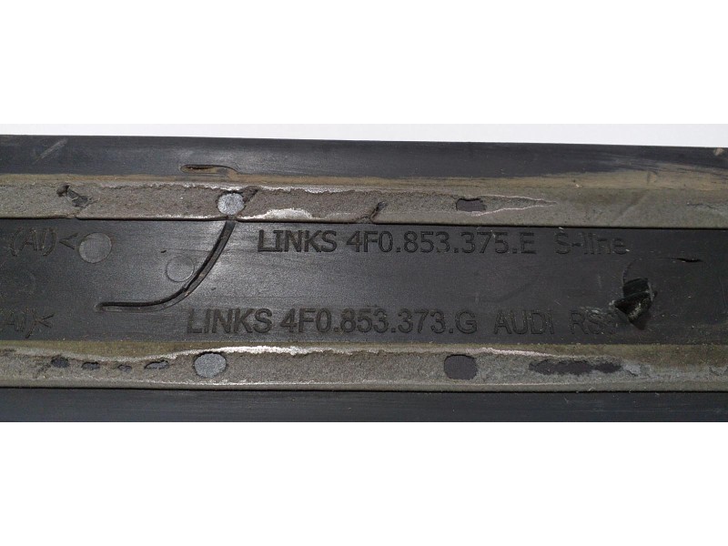 Recambio de molduras traseras para audi s6 berlina (4f2) 5.2 referencia OEM IAM 4F0853375E 62733 