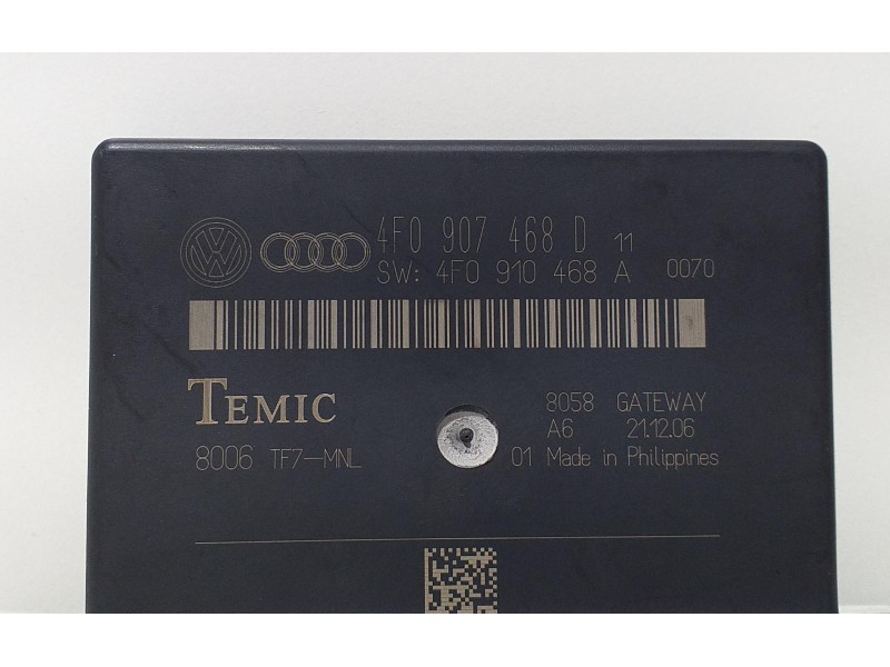 Recambio de modulo electronico para audi s6 berlina (4f2) 5.2 referencia OEM IAM 4F0907468D 62767 
