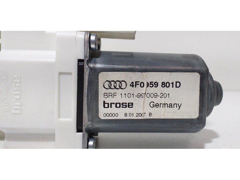 Recambio de motor elevalunas delantero izquierdo para audi s6 berlina (4f2) 5.2 referencia OEM IAM 4F0959801D 62775 
