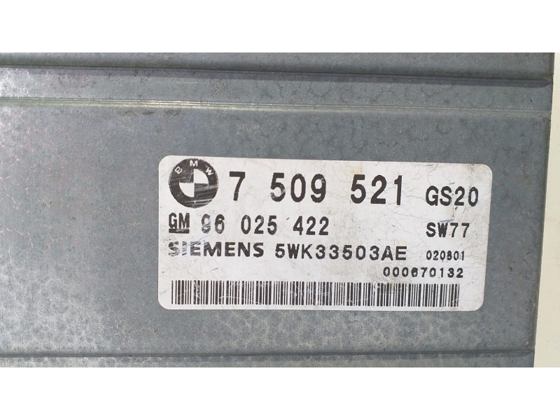 Recambio de centralita cambio automatico para land rover range rover (lm) td6 vogue referencia OEM IAM 7509521 71386 R