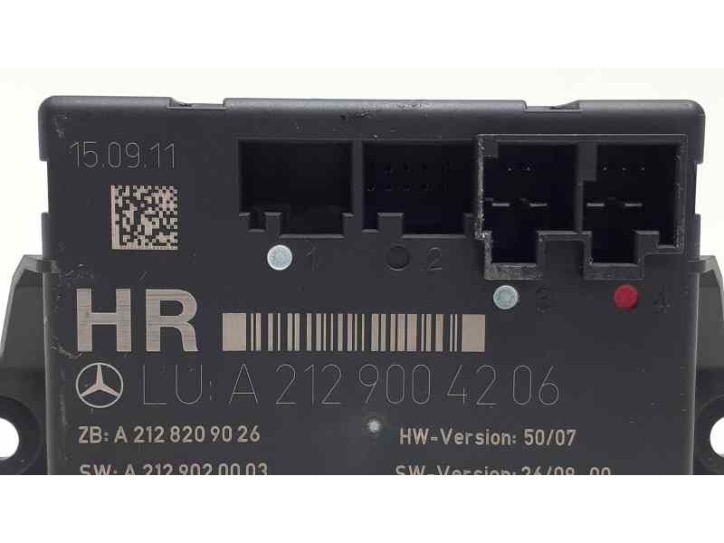 Recambio de modulo electronico para mercedes-benz clase e (w212) familiar 220 cdi blueefficiency (212.202) referencia OEM IAM A2