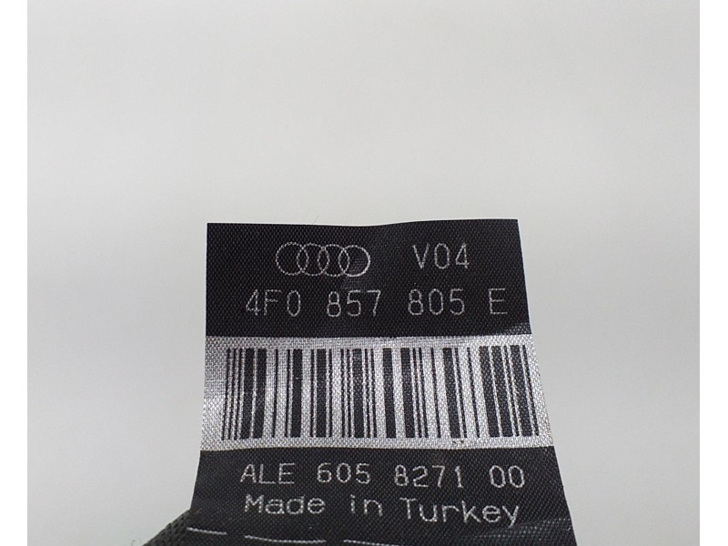 Recambio de cinturon seguridad trasero izquierdo para audi s6 berlina (4f2) 5.2 referencia OEM IAM 4F0857805E 62793 