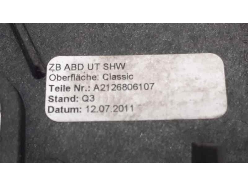 Recambio de salpicadero para mercedes-benz clase e (w212) familiar 220 cdi blueefficiency (212.202) referencia OEM IAM A21268061
