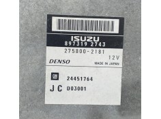 Recambio de centralita motor uce para opel signum básico referencia OEM IAM 8973192743 71429 R 2