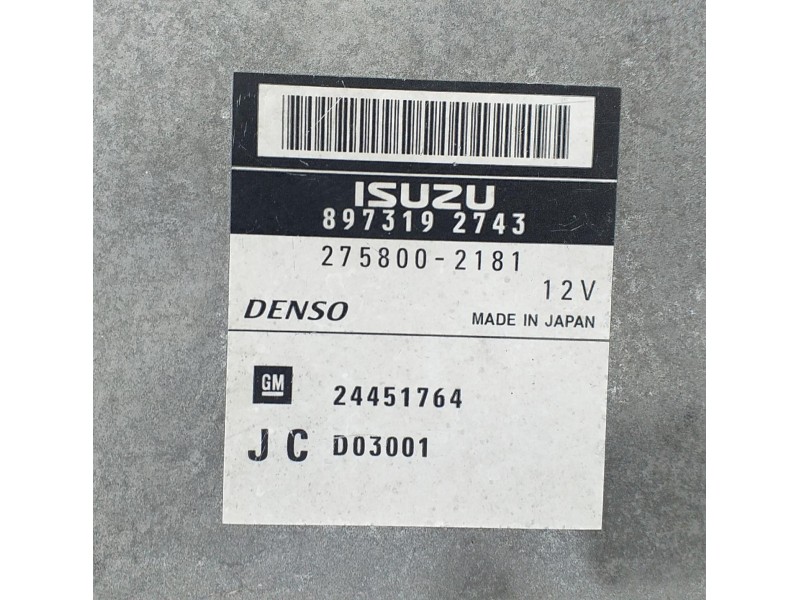 Recambio de centralita motor uce para opel signum básico referencia OEM IAM 8973192743 71429 R