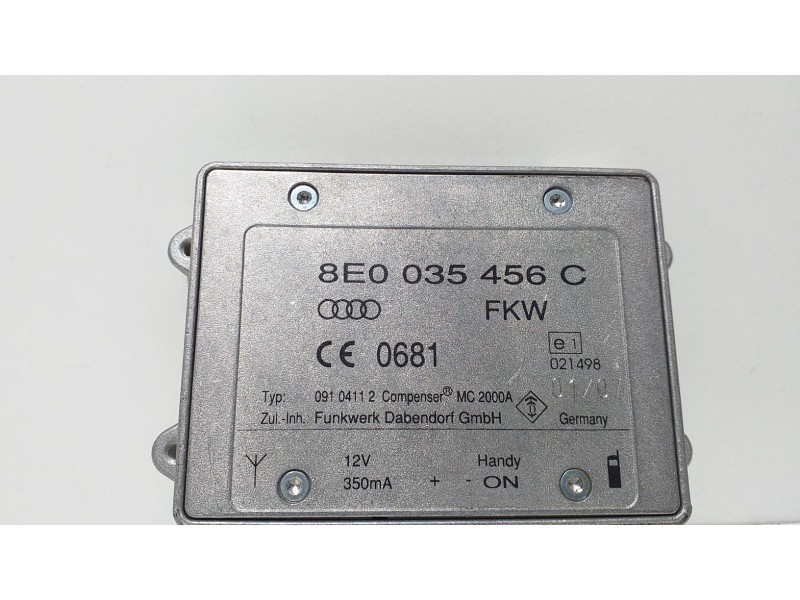 Recambio de modulo electronico para audi s6 berlina (4f2) 5.2 referencia OEM IAM 8E0035456C 62804 