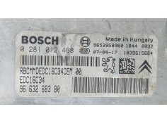 Recambio de centralita motor uce para citroën xsara picasso 1.6 hdi 90 exclusive referencia OEM IAM 9663268380 71438 R 2