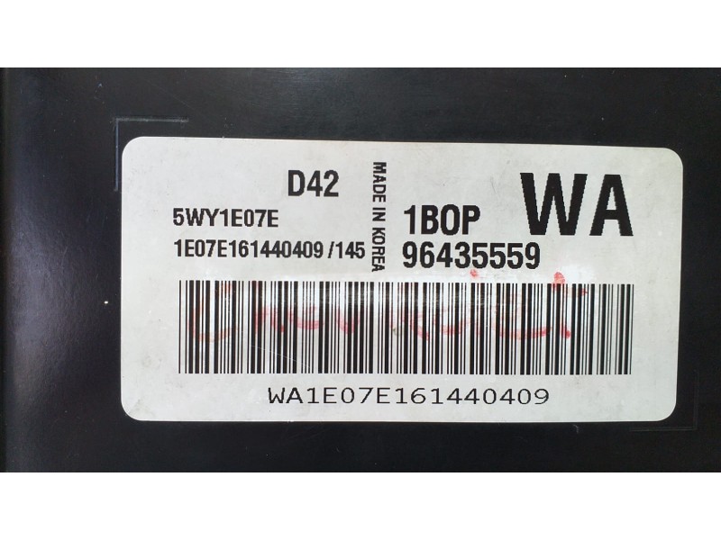 Recambio de centralita motor uce para chevrolet kalos 1.2 s (d/a) referencia OEM IAM 96435559 71469 R