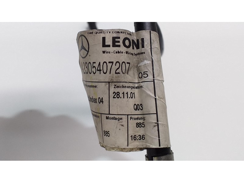 Recambio de bateria para mercedes-benz clase sl (w230) roadster 500 (230.475) referencia OEM IAM A2305407207 51137 