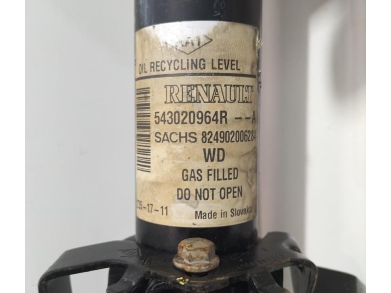 Recambio de amortiguador delantero derecho para dacia dokker stepway referencia OEM IAM 543020964R 79589 