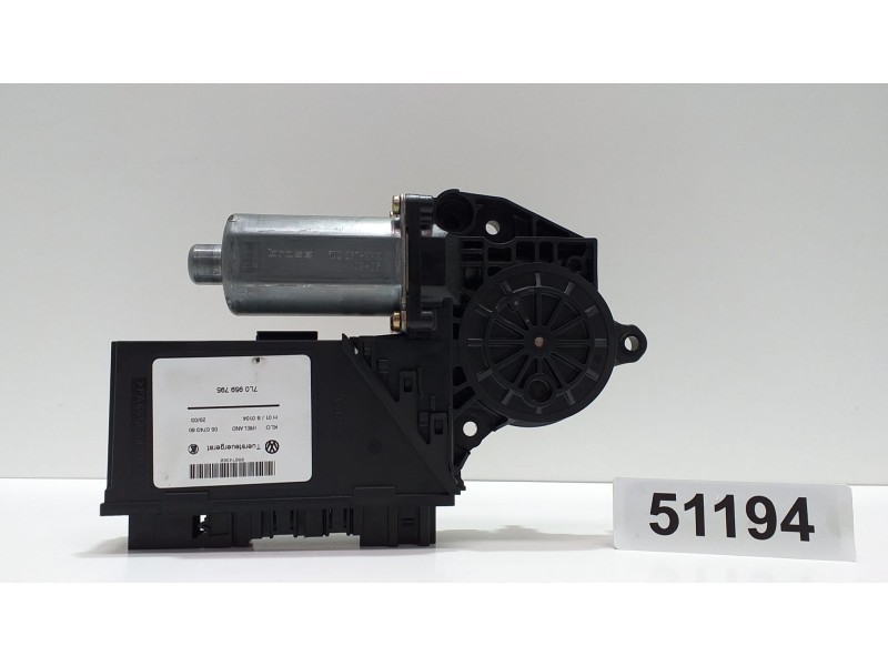 Recambio de motor elevalunas trasero izquierdo para porsche cayenne (typ 9pa) 4.5 v8 cat referencia OEM IAM 7L0959795 51194 