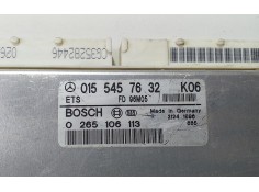 Recambio de centralita abs para mercedes-benz clase e (w210) berlina diesel 290 turbodiesel (210.017) referencia OEM IAM 0155457 2