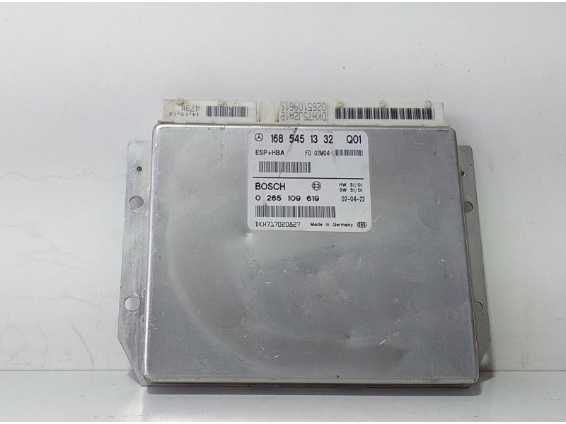 Recambio de centralita abs para mercedes-benz clase a (w168) 160 cdi (168.006) referencia OEM IAM 1685451332 71592 R