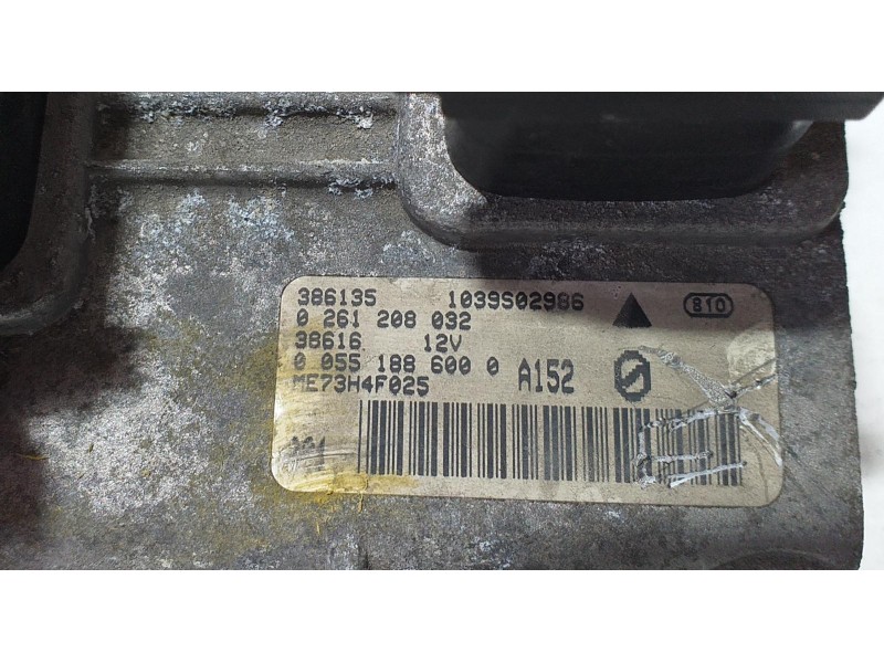 Recambio de centralita motor uce para fiat punto berlina (188) 1.4 16v dynamic referencia OEM IAM 0261208032 71597 R