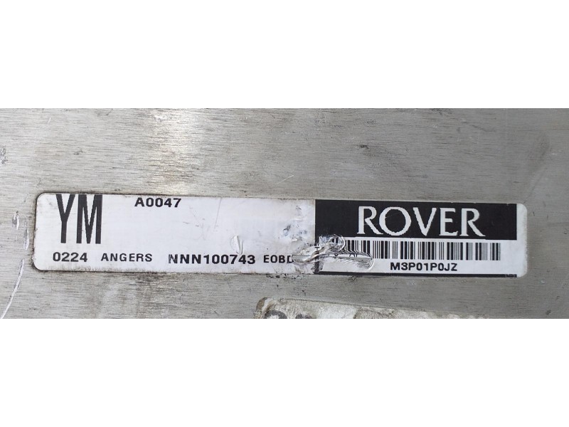 Recambio de centralita motor uce para mg mg zs zs 120 referencia OEM IAM NNN100743 71618 R