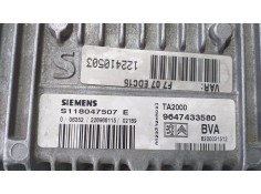 Recambio de centralita cambio automatico para citroën c5 berlina 2.0 hdi 90 sx/sx automático referencia OEM IAM 9647433580 71619 2