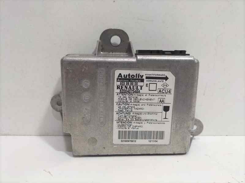 Recambio de centralita airbag para renault megane ii coupe/cabrio confort authentique referencia OEM IAM 8200407548A 83984 