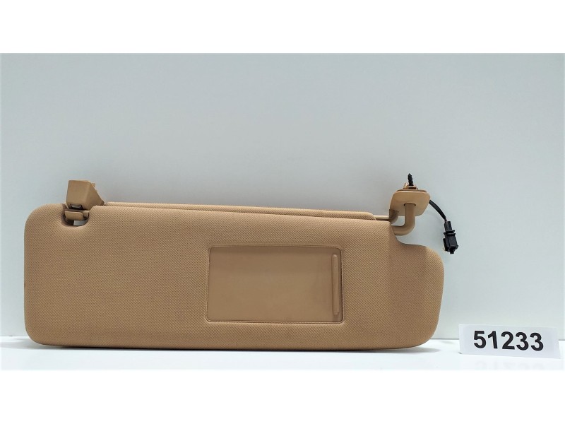 Recambio de parasol derecho para porsche cayenne (typ 9pa) 4.5 v8 cat referencia OEM IAM 7L5857552 51233 