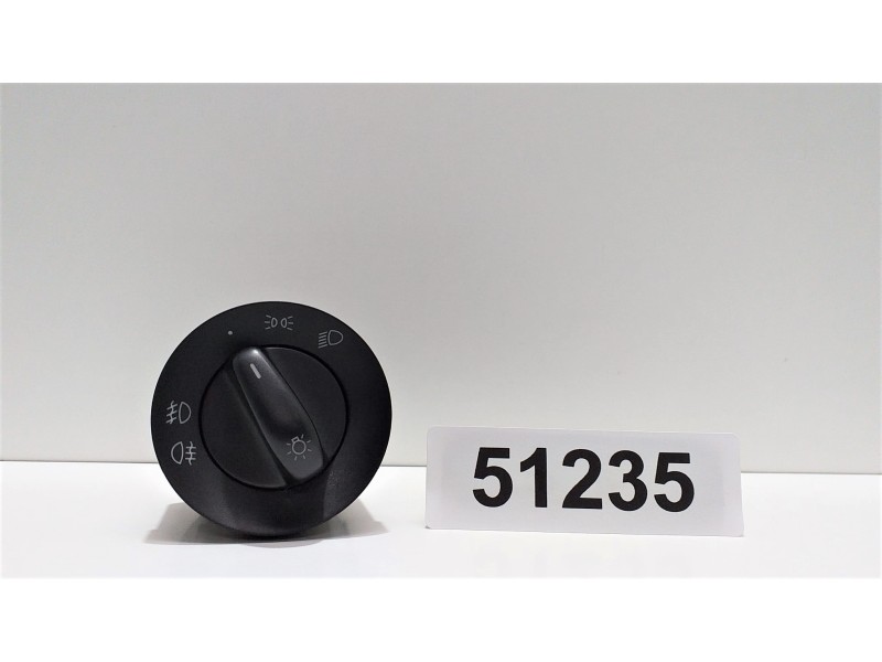 Recambio de mando luces para porsche cayenne (typ 9pa) 4.5 v8 cat referencia OEM IAM 7L5941531B 51235 