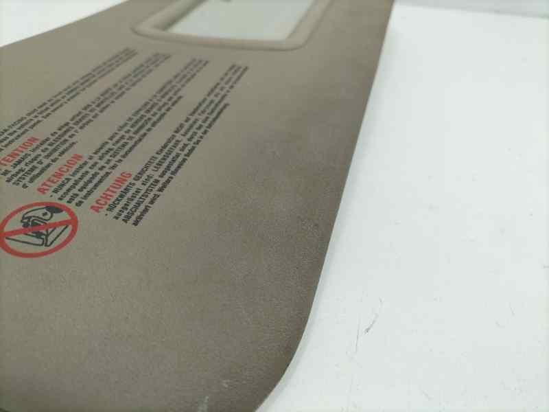 Recambio de parasol derecho para renault megane ii coupe/cabrio confort authentique referencia OEM IAM F9QD812 83988 