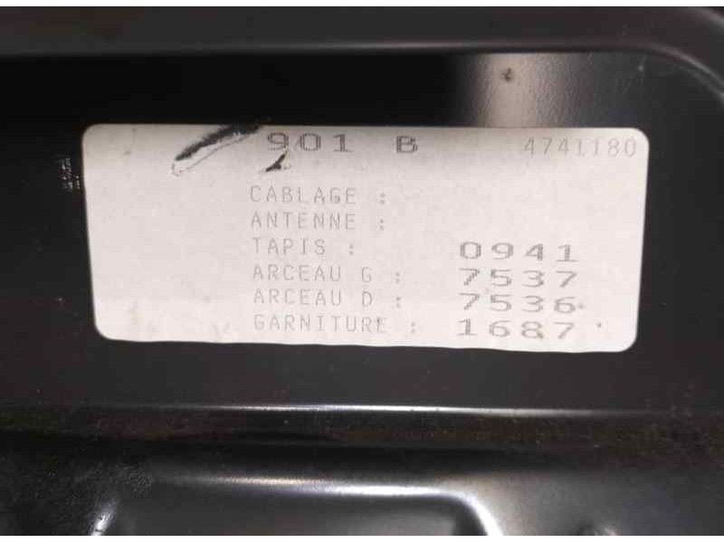 Recambio de asiento trasero medio para renault megane ii coupe/cabrio confort authentique referencia OEM IAM F9QD812 83998 